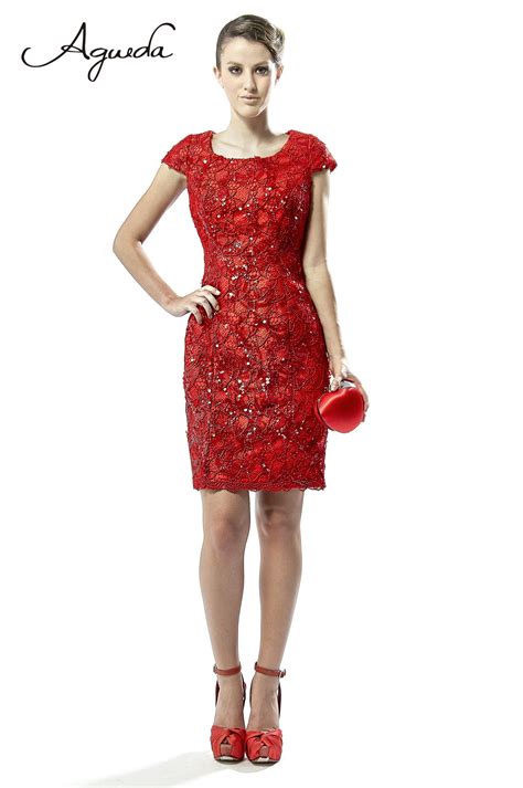 vestido chanel rojo